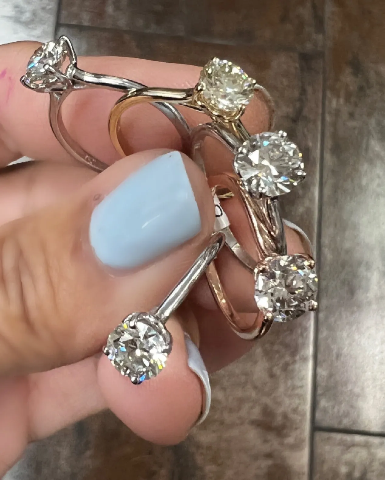 1 carat Lab Grown Diamond Solitaire Ring