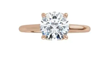 1 carat Lab Grown Diamond Solitaire Ring