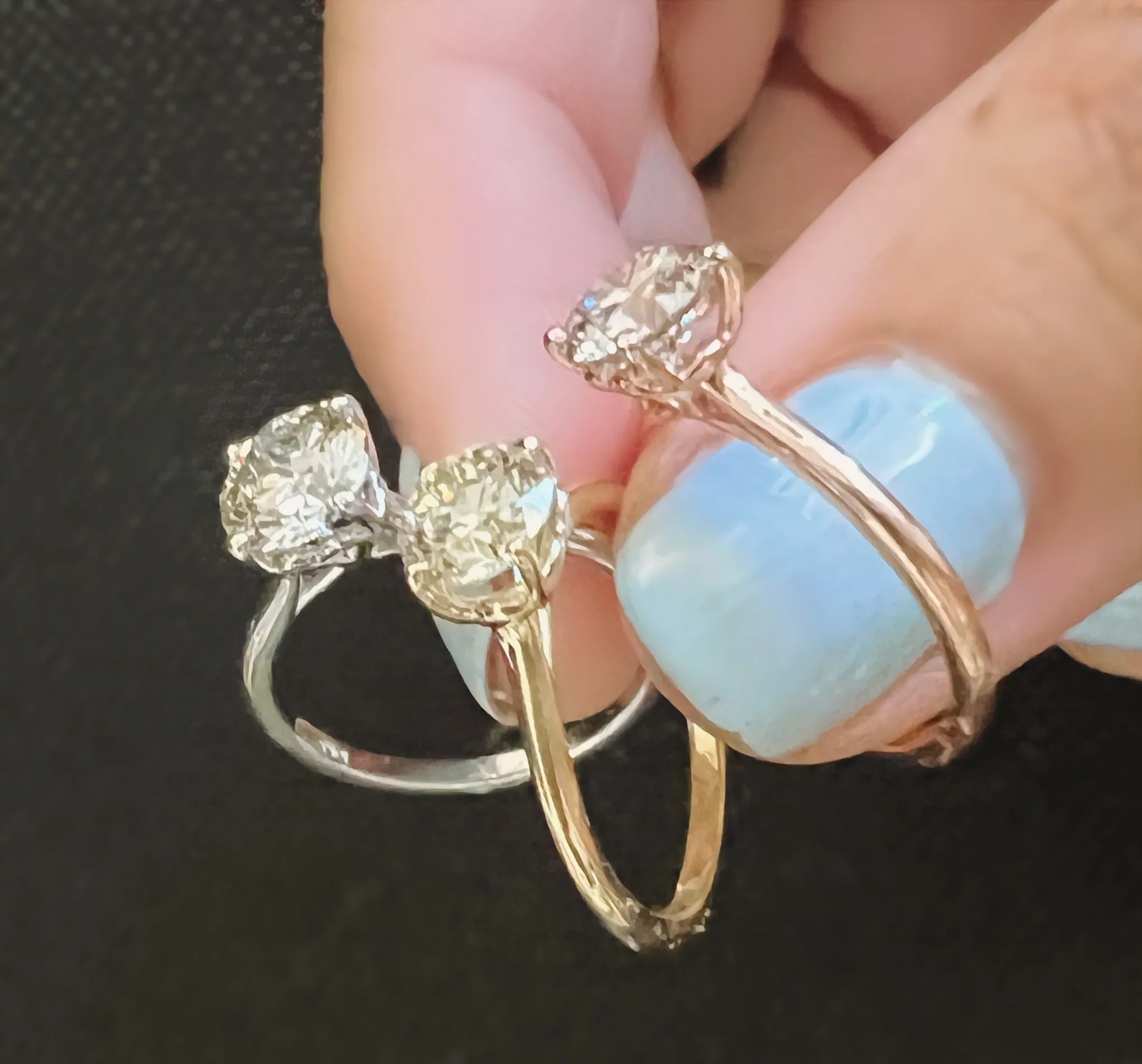 1 carat Lab Grown Diamond Solitaire Ring