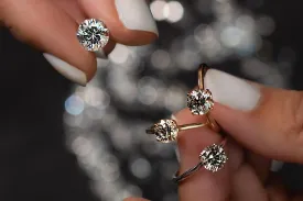 1 carat Lab Grown Diamond Solitaire Ring