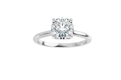 1 carat Lab Grown Diamond Solitaire Ring