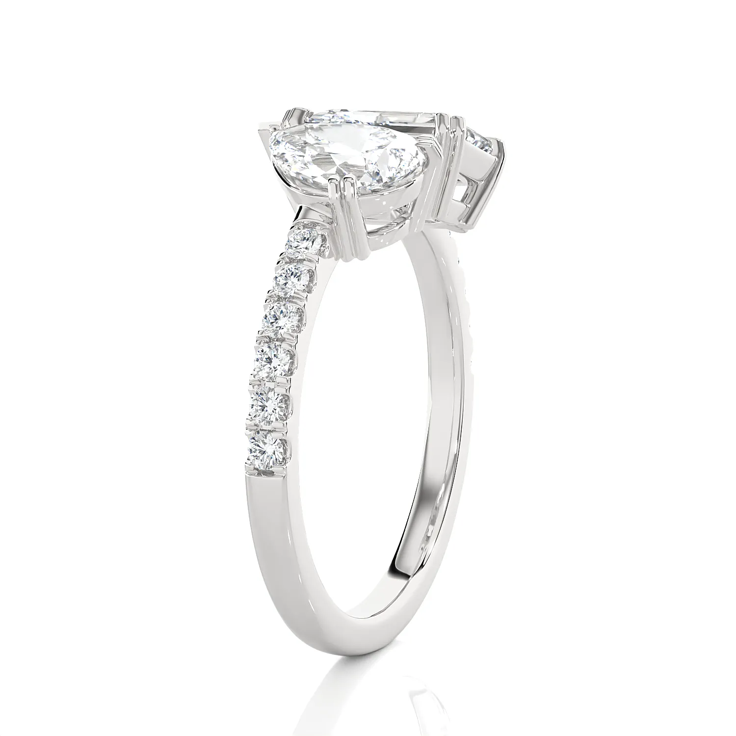 3 ctw Multi-Shape Lab Grown Diamond Ring