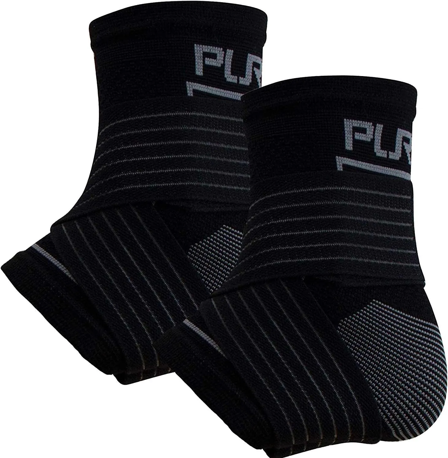 Ankle Brace Support Stabilizer  Compression Sleeve, Adjustable  Great for Running, Tennis, Sprains, Volleyball
