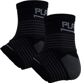 Ankle Brace Support Stabilizer  Compression Sleeve, Adjustable  Great for Running, Tennis, Sprains, Volleyball