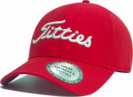Bamveio Titties Hat Tittiess Golf Hats for Men Women,Funny Tittes Hat, Titliest Cap, White and Black