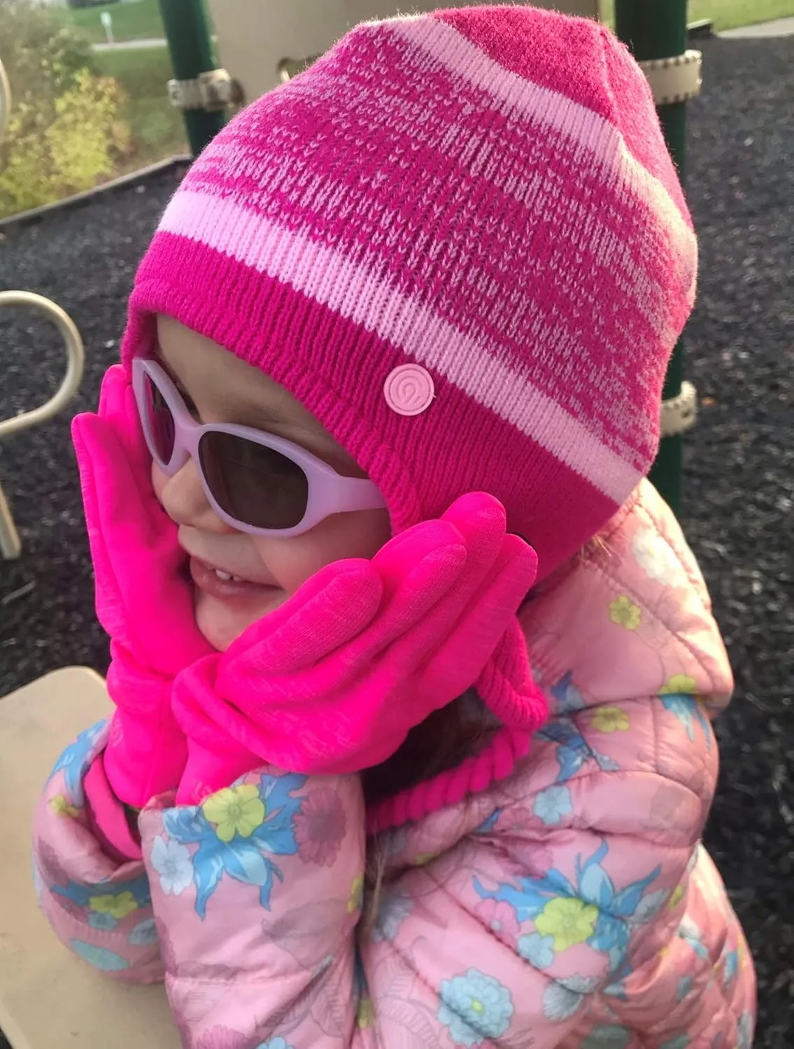 C9 Champion Kids' Peruvian Hat with Ear Flaps and Fleece Lining