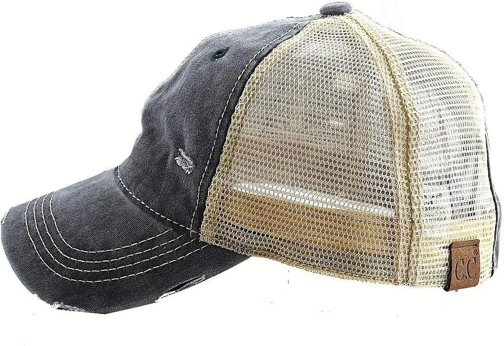 C.C Unisex Adjustable Trucker Baseball Cap Hat