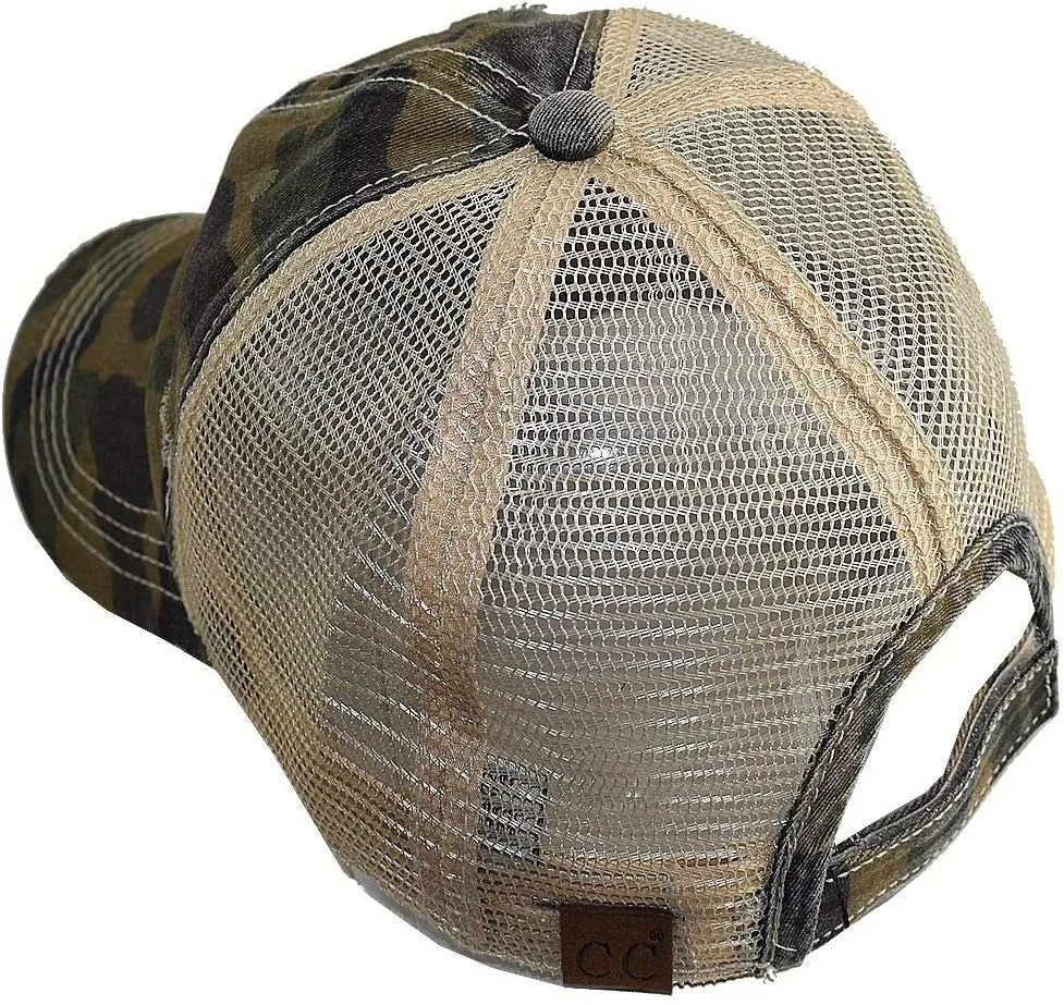 C.C Unisex Adjustable Trucker Baseball Cap Hat