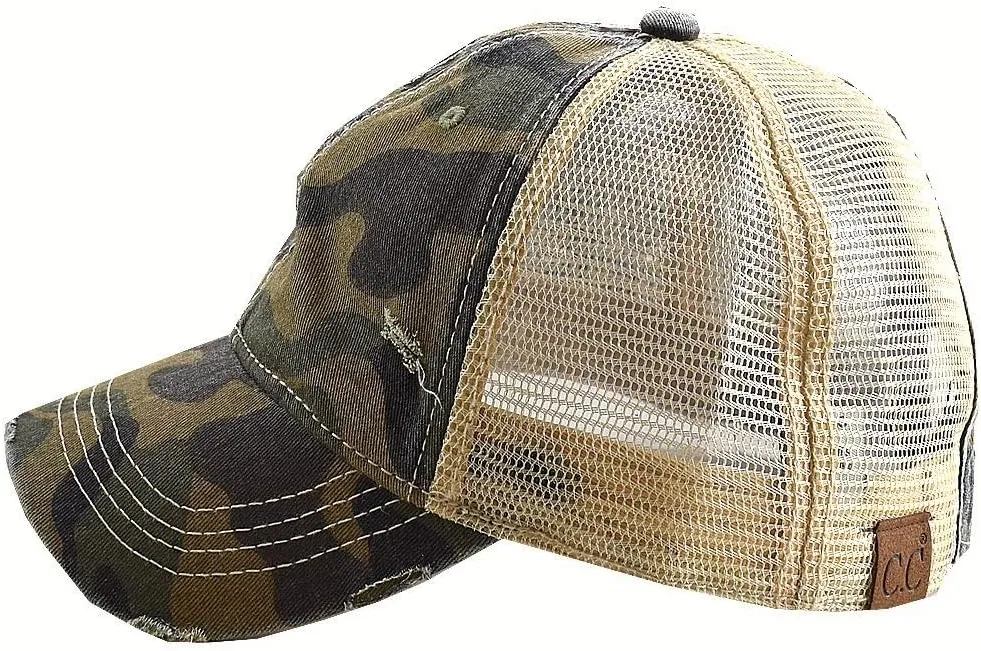 C.C Unisex Adjustable Trucker Baseball Cap Hat