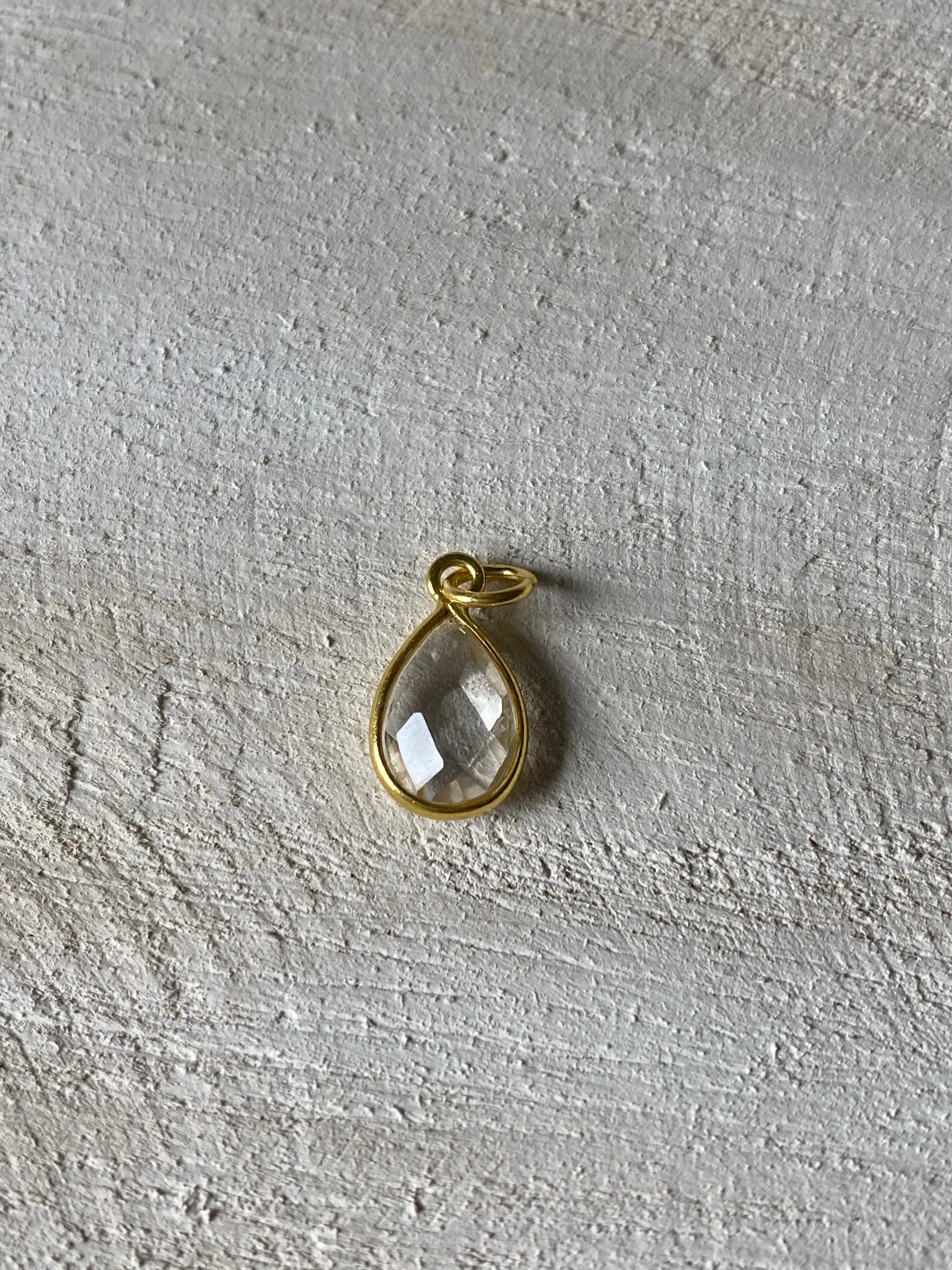 CLARITY | QUARTZ PENDANT CHARM
