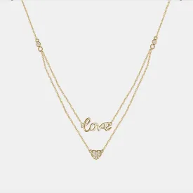 Double Layered Love necklace