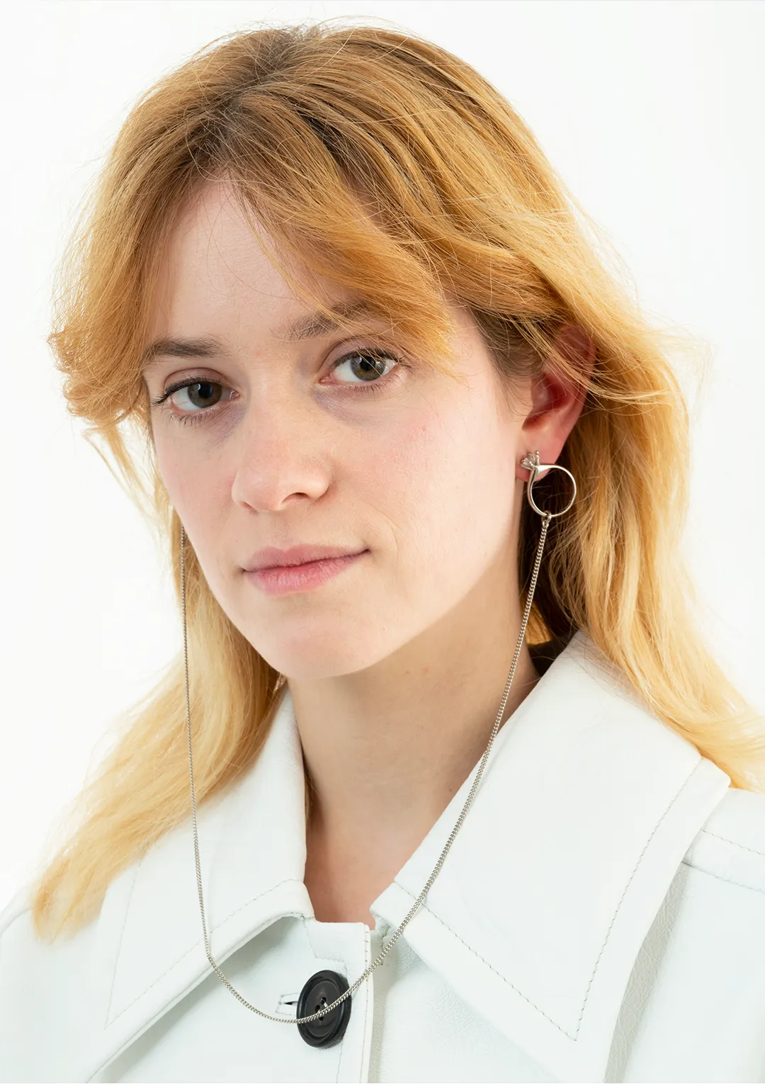 Double Solitaire Earring