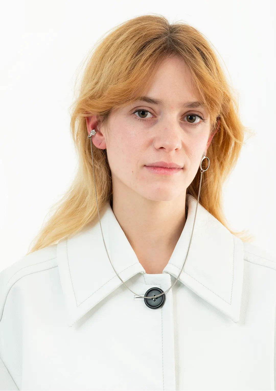 Double Solitaire Earring
