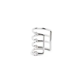 Ear Cuff Cali Silver Single Earring