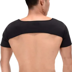 EXCEART Double Shoulder Support - Shoulder Wrap Protector Shoulder Strap Brace for Outdoor Hiking Lifting Sports Shoulder Pain Reliefs (Size L)