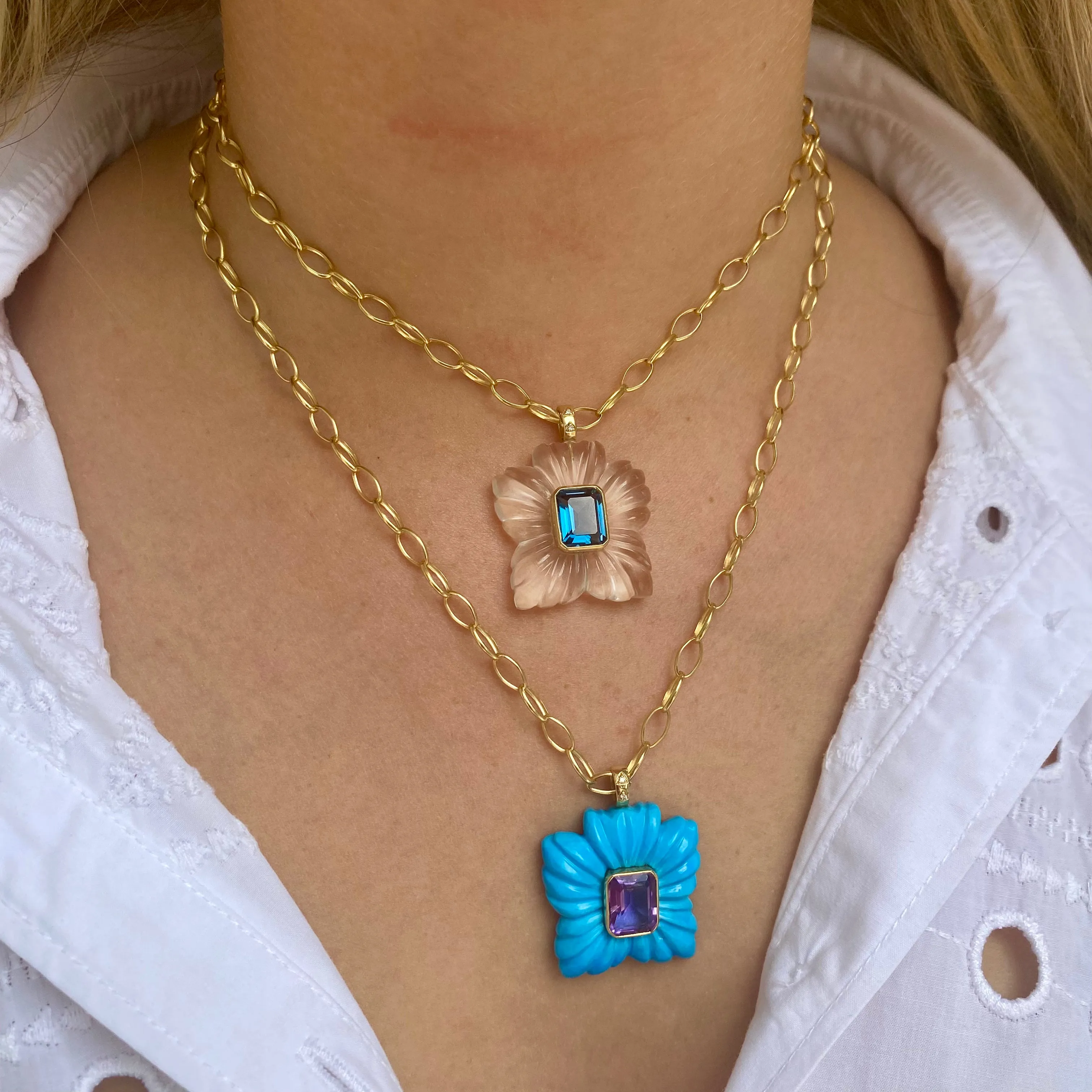 Flower Charm/Crystal