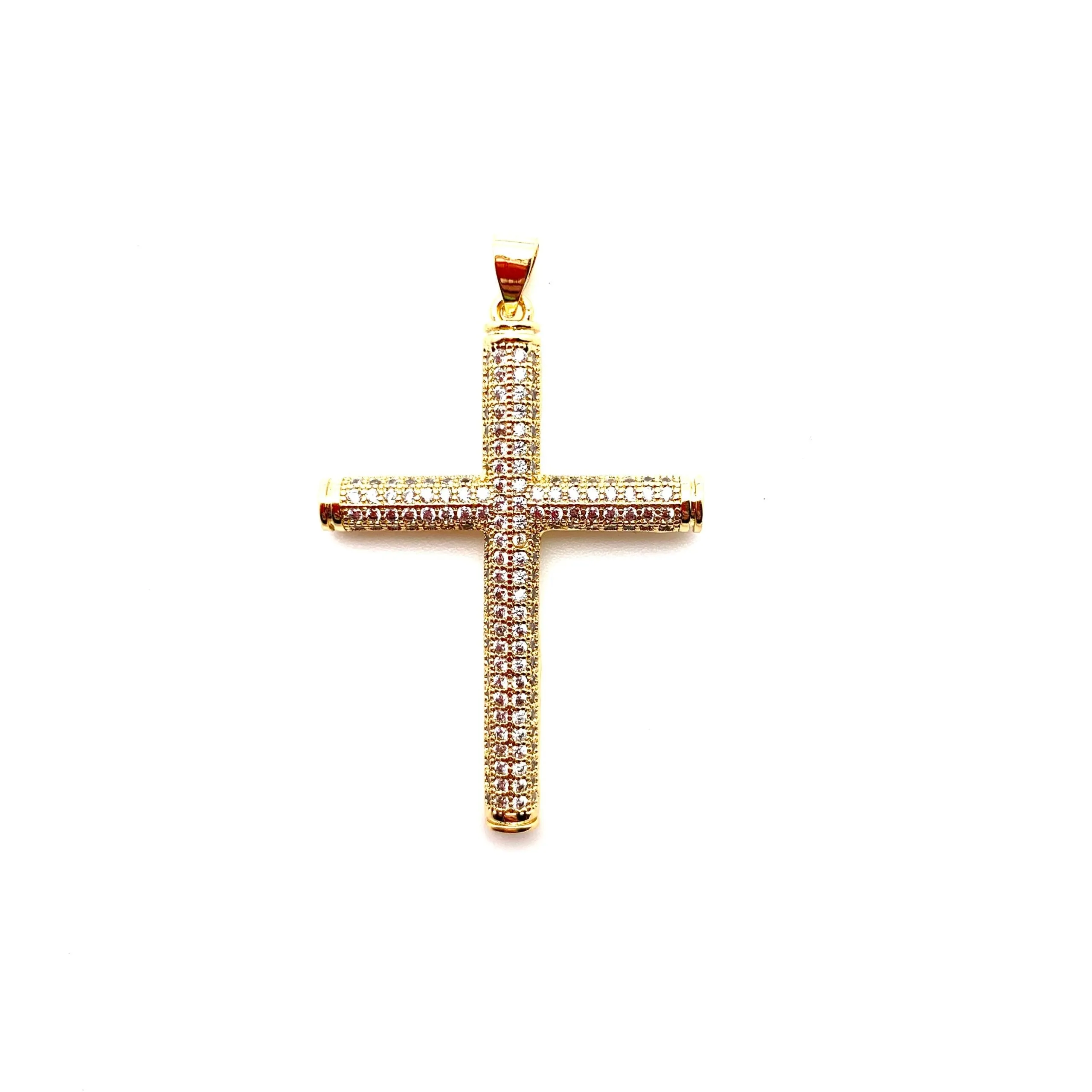 Gold Pave’ Cross by Karli Buxton