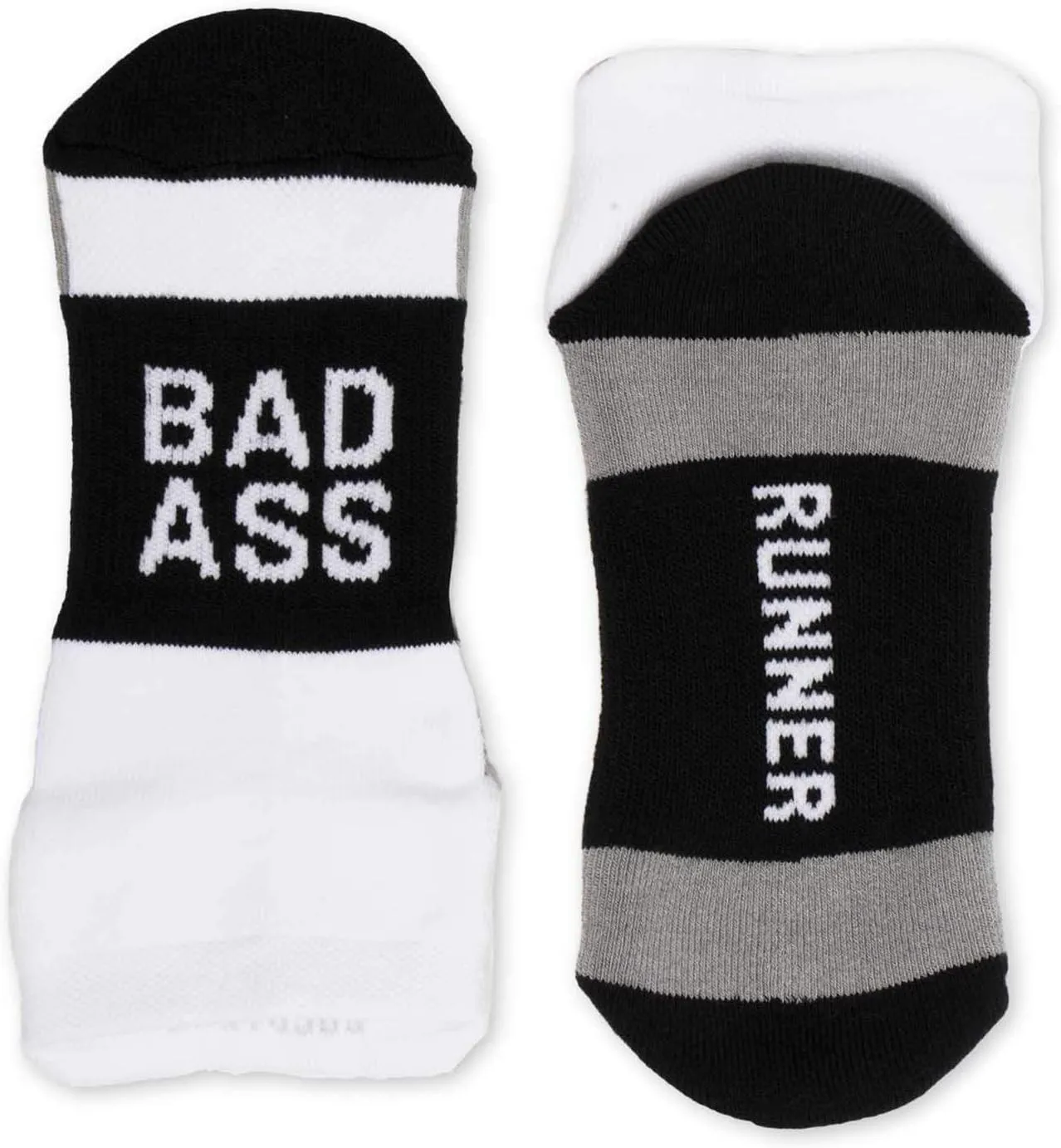 Gone For a Run Inspirational Ankle Socks for Women - Affirmation - Fun Running Socks - Runners Gifts & Motivation