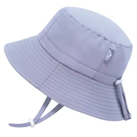 Gro-With-Me® Aqua-Dry Bucket Sun Hat - Grey Cloud