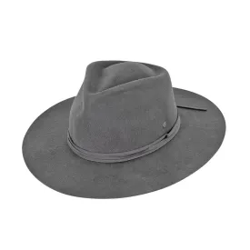 Kooringal Alice Wide Brim Fedora - Charcoal