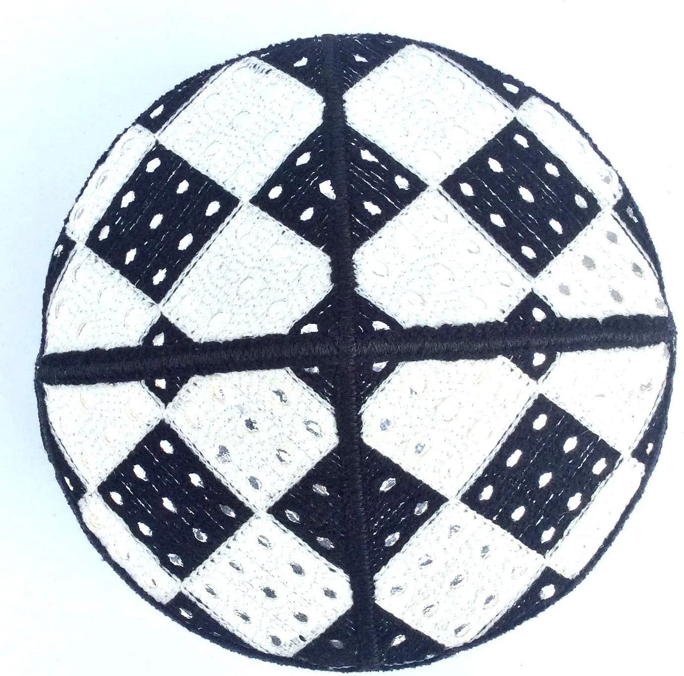 Kufi Men's Unisex Skull Cap Colorful Women's Designer Solid Hat Hand Embroidered Kufi Caps Knitted Beanie Summer Headwear