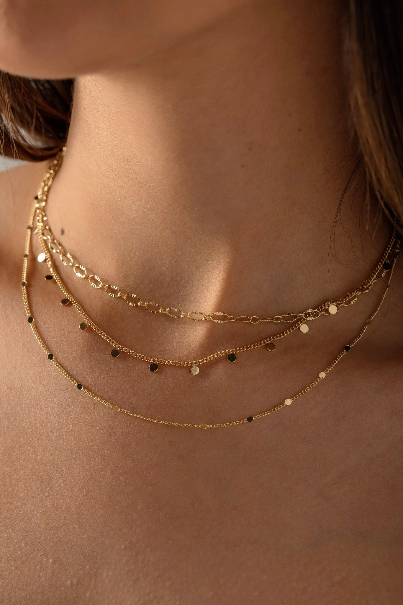 Layered necklace