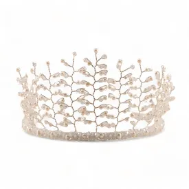 Love & Faith Designer Girls Pearl Crown