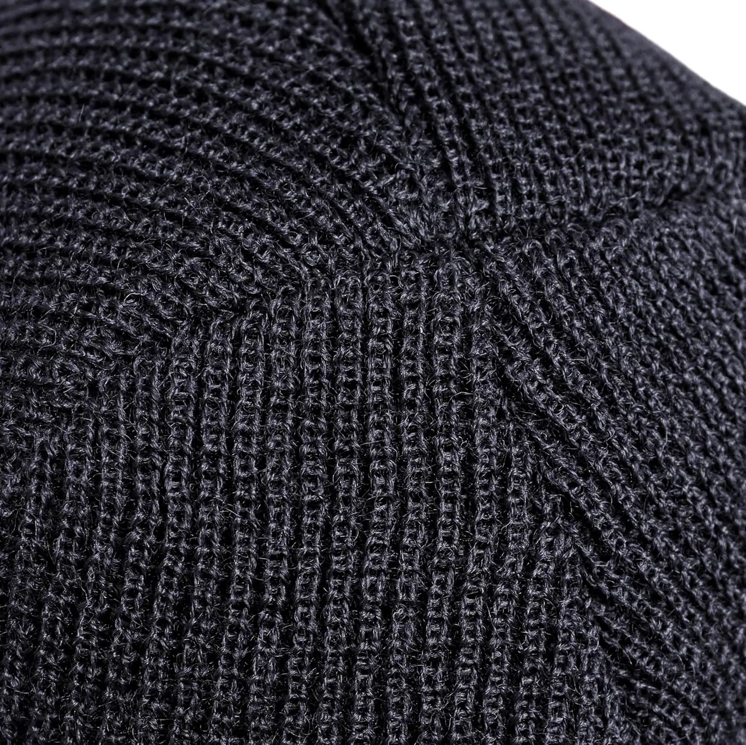 M MCGUIRE GEAR Genuine G.I. Winter Beanie Cap with Visor, 100% Wool Fitted Cap, Made in USA