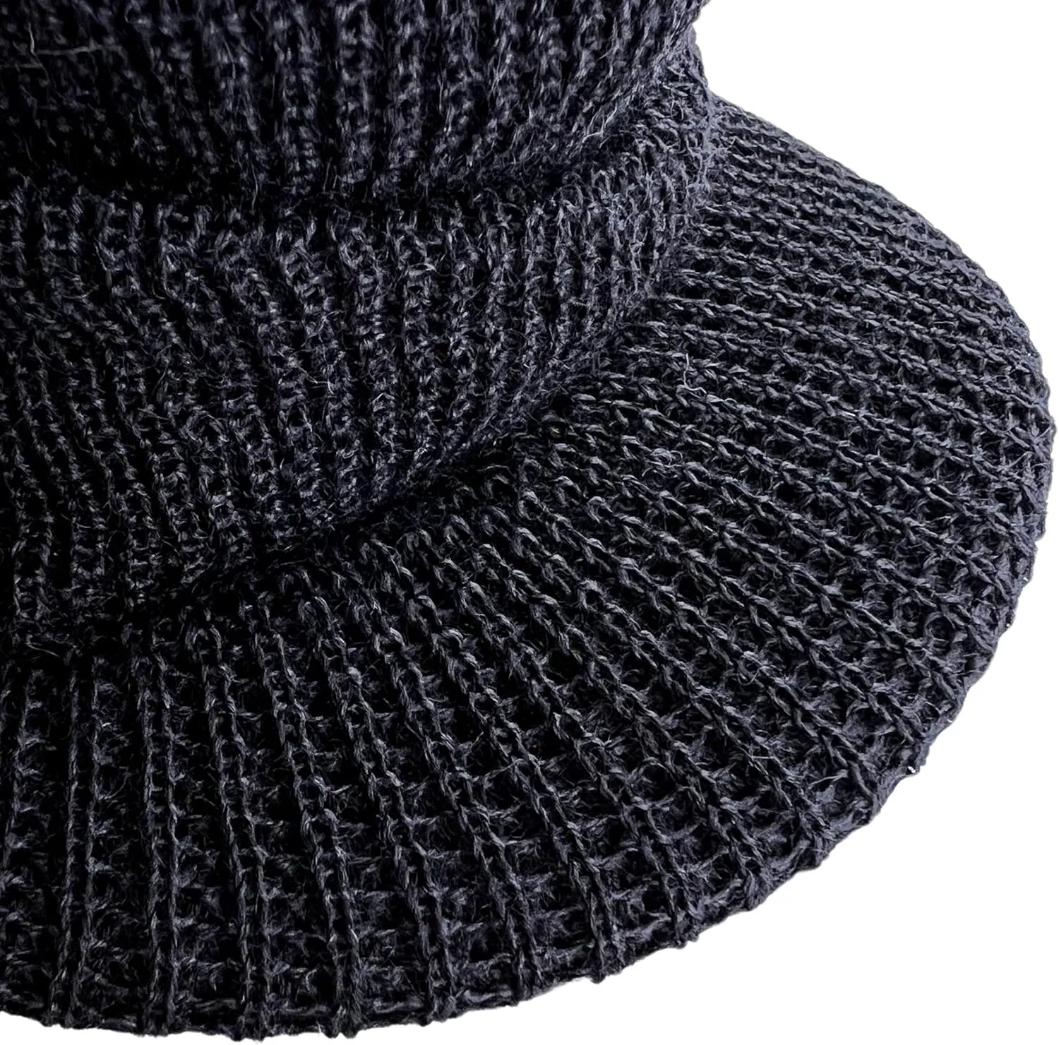 M MCGUIRE GEAR Genuine G.I. Winter Beanie Cap with Visor, 100% Wool Fitted Cap, Made in USA