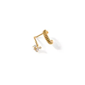 Marquise Leaves Ear Cuff