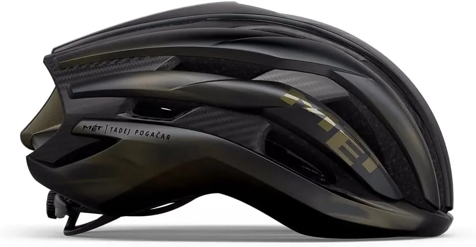 MET Trenta 3K Carbon Performace Road Cycling Helmet Tadej Pogaar Black Edition MIPS AIR