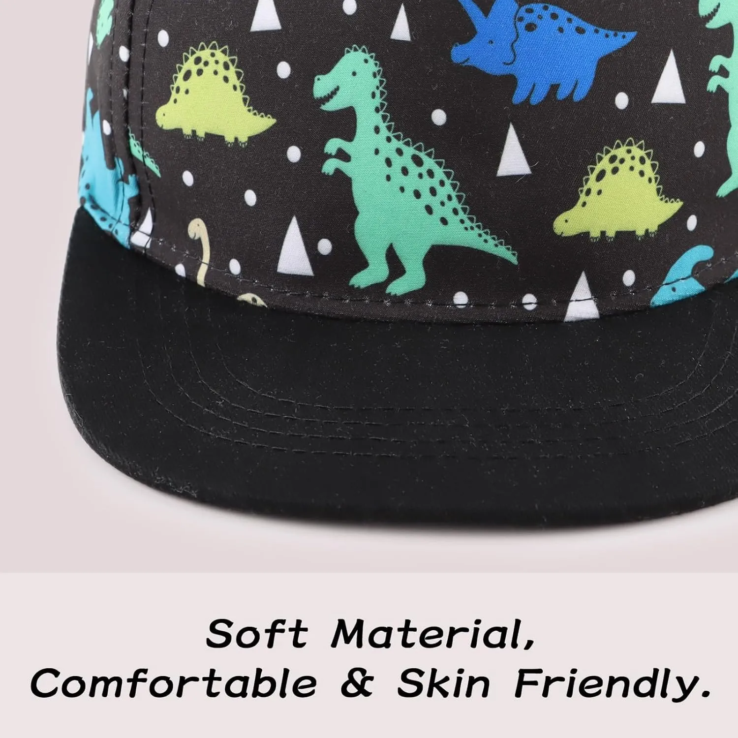 Peecabe Toddler Baseball Hat Novelty Boy Girl Sun Cap Flat Brim Kid Baseball Hats 6M-8Y