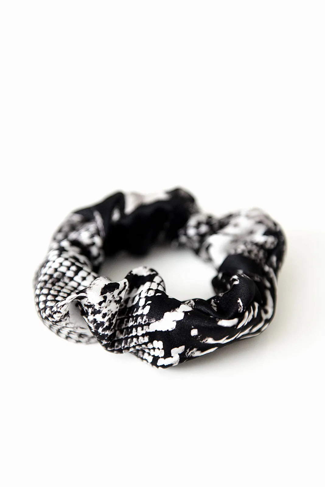 Printed Silk Hair Scrunchies   Set of 3 Into the Wild