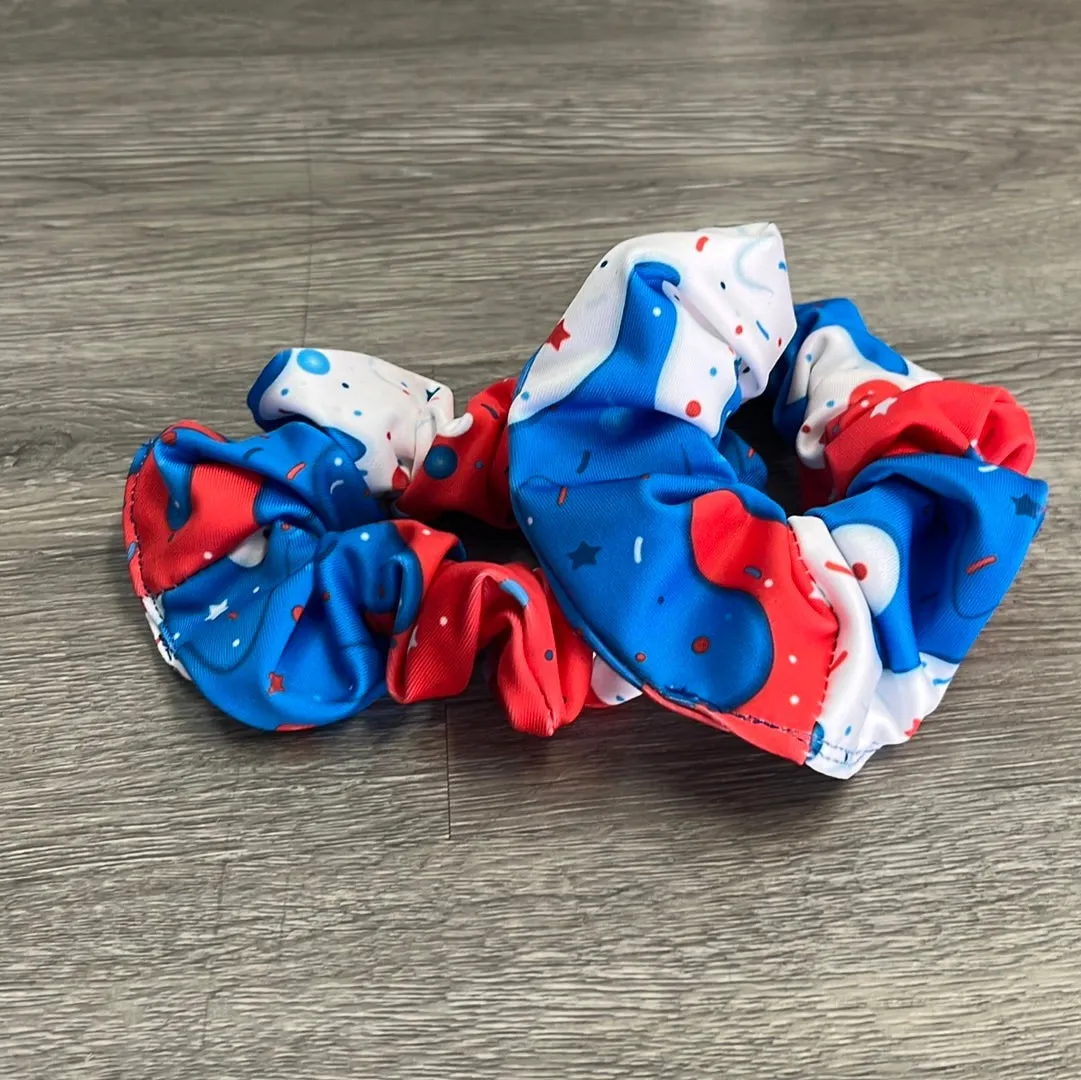 Sprinkle Drip Scrunchie