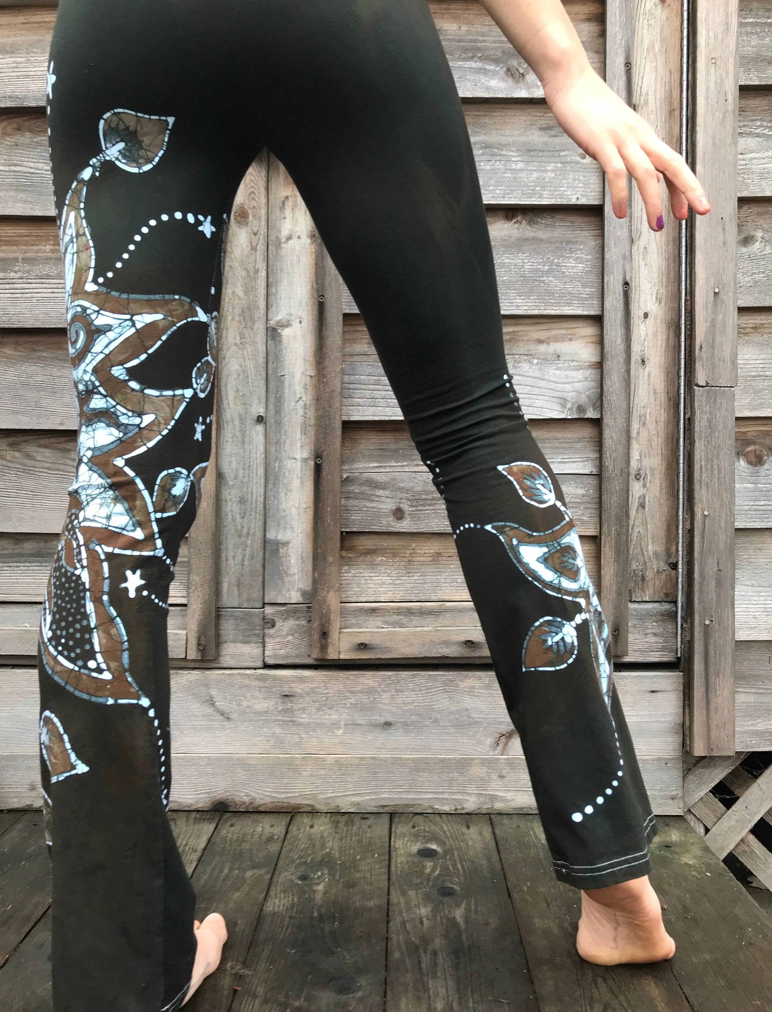 Star Of The Forest Handmade Batikwalla Yoga Pants