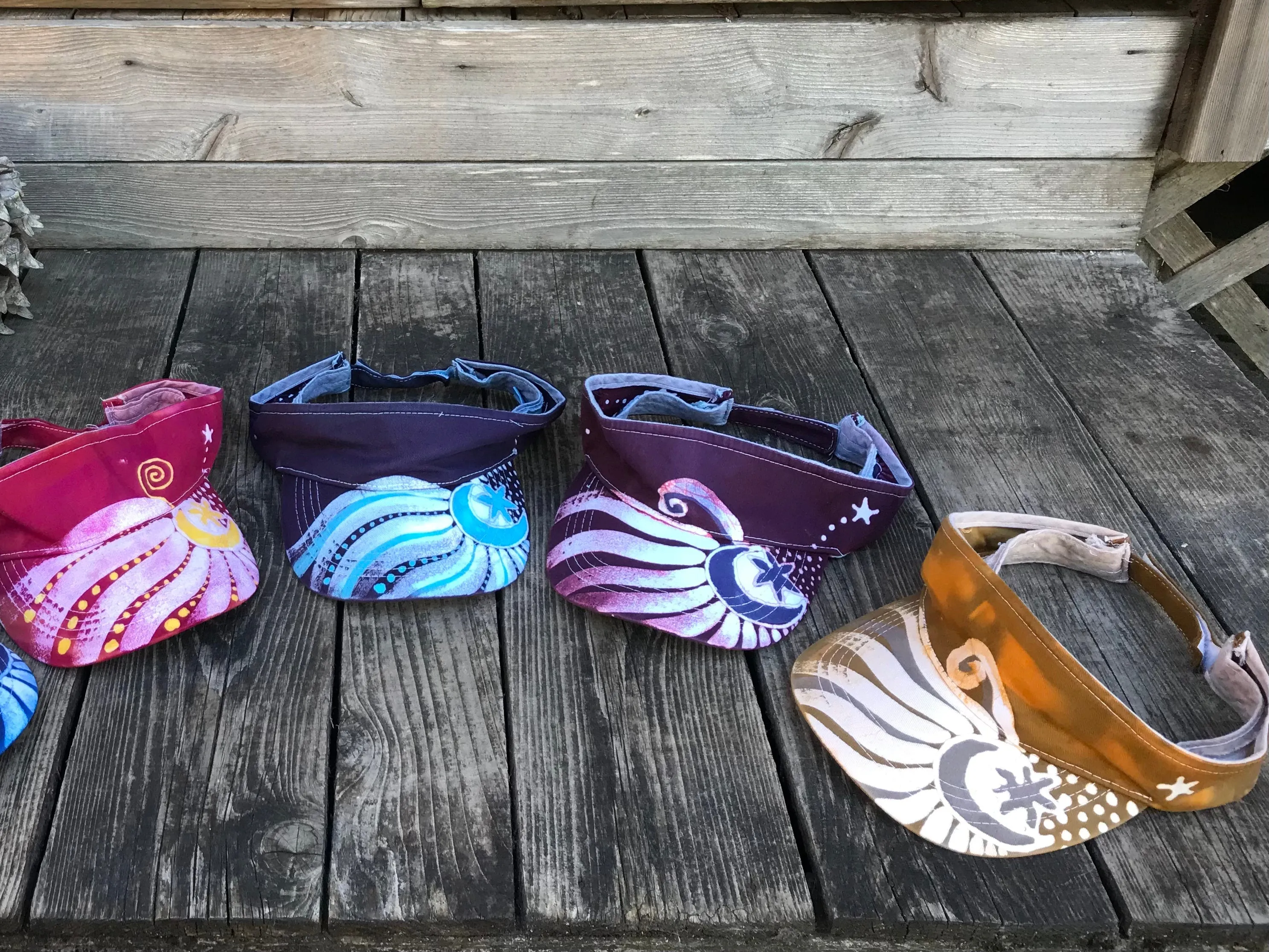 Summer Fields Sun Visor Hat