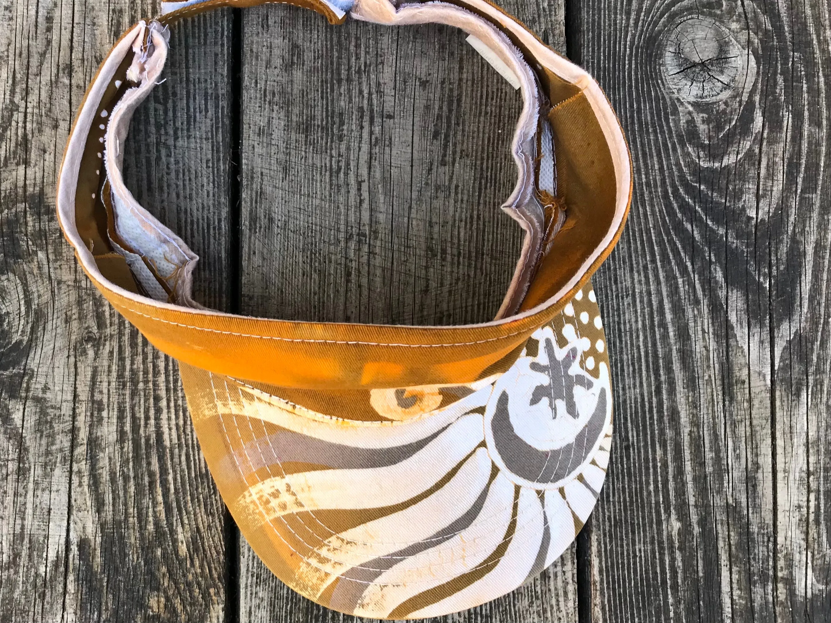 Summer Fields Sun Visor Hat