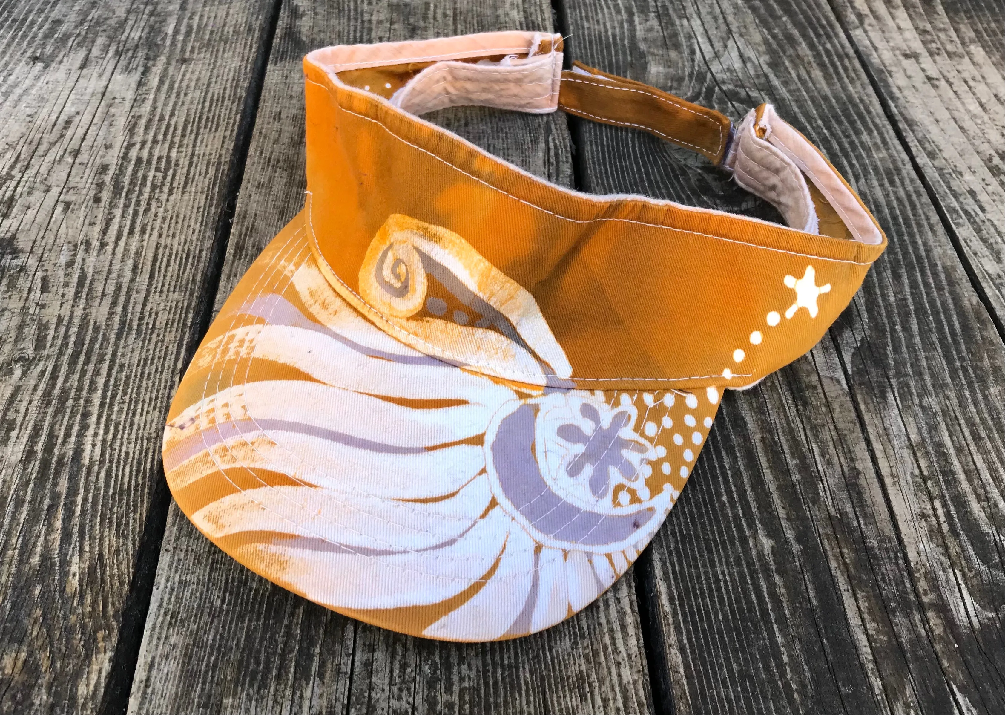 Summer Fields Sun Visor Hat