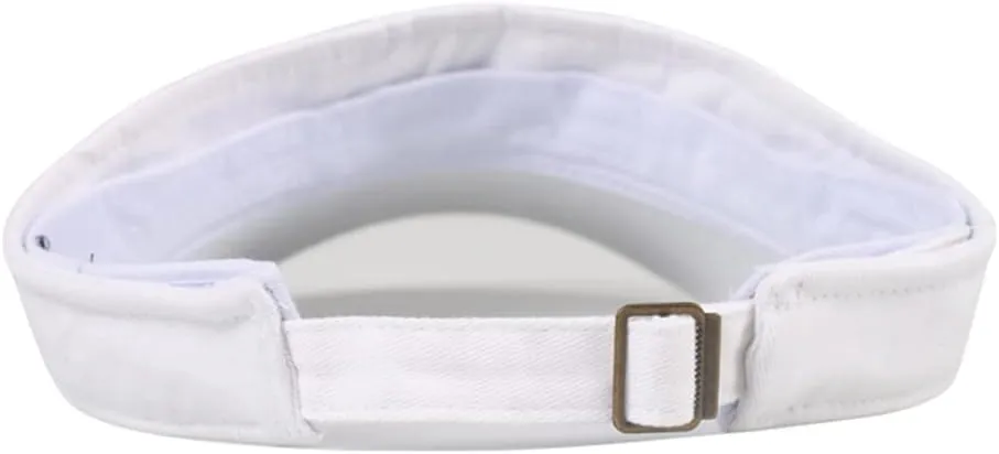Sun Visors Hats for Women Men Pub Golf Visor Summer Running Cotton Cap with Adjustable Strap