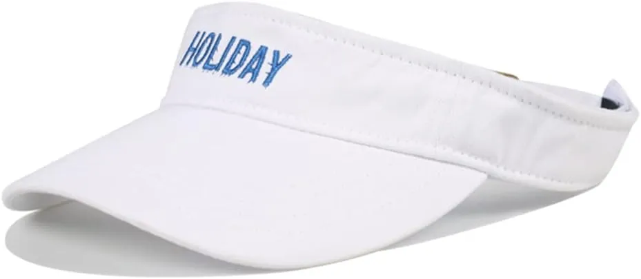 Sun Visors Hats for Women Men Pub Golf Visor Summer Running Cotton Cap with Adjustable Strap