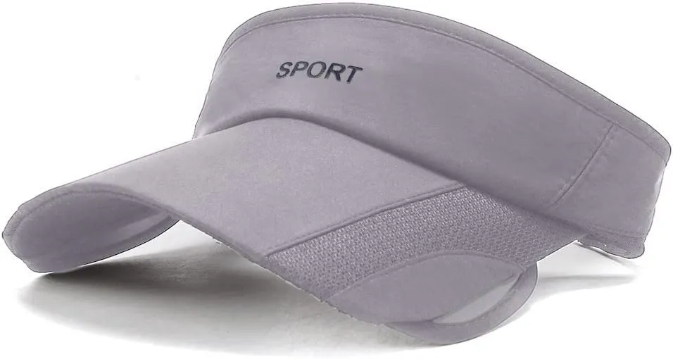 Sun Visors Hats for Women with Retractable Brim Golf Visor UV Protection Beach Cap Tennis Running Sport Hat Adjustable