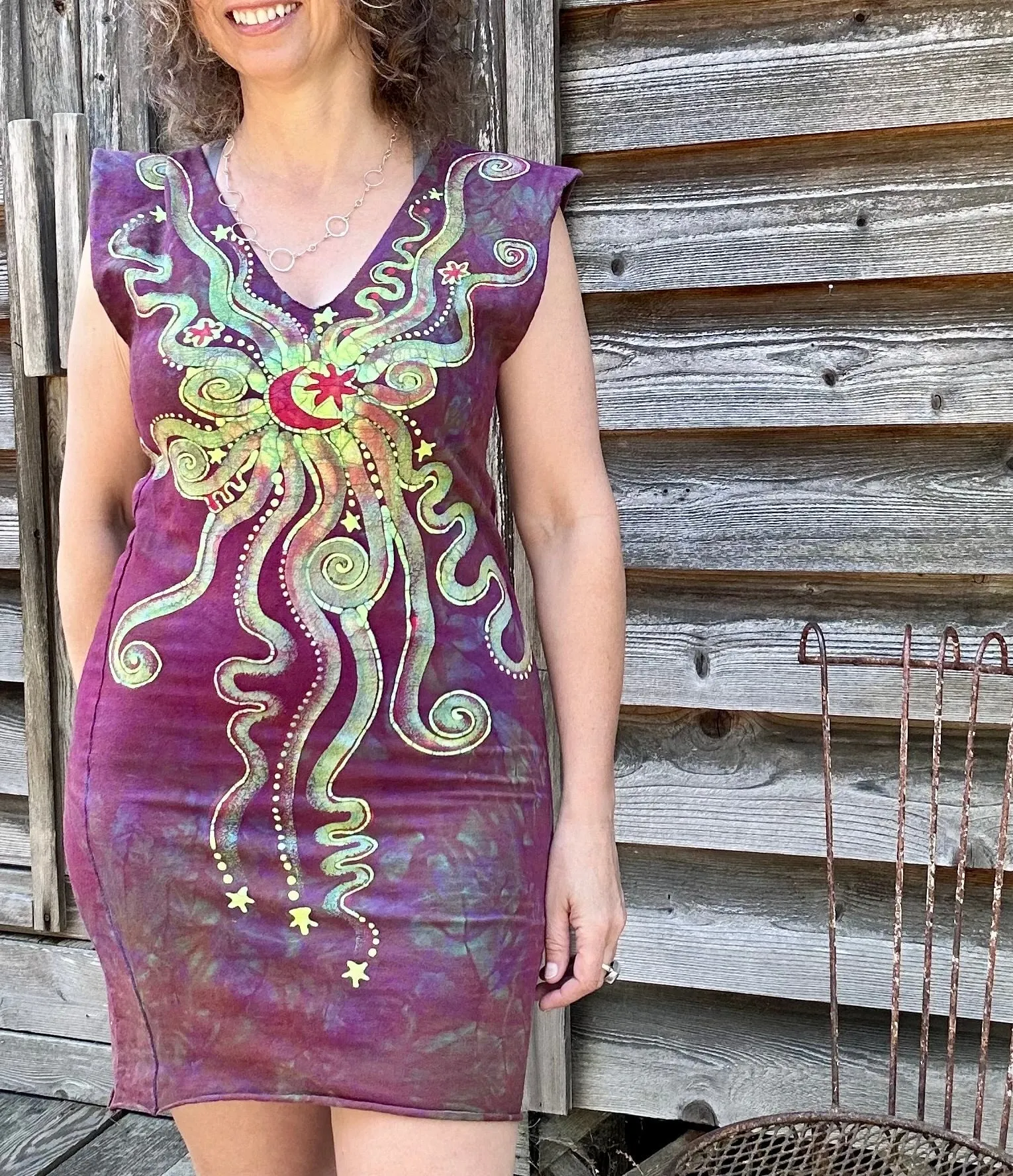 Sunrise Sunset Tribal Dance Tube Dress - Sale Basket - One Size