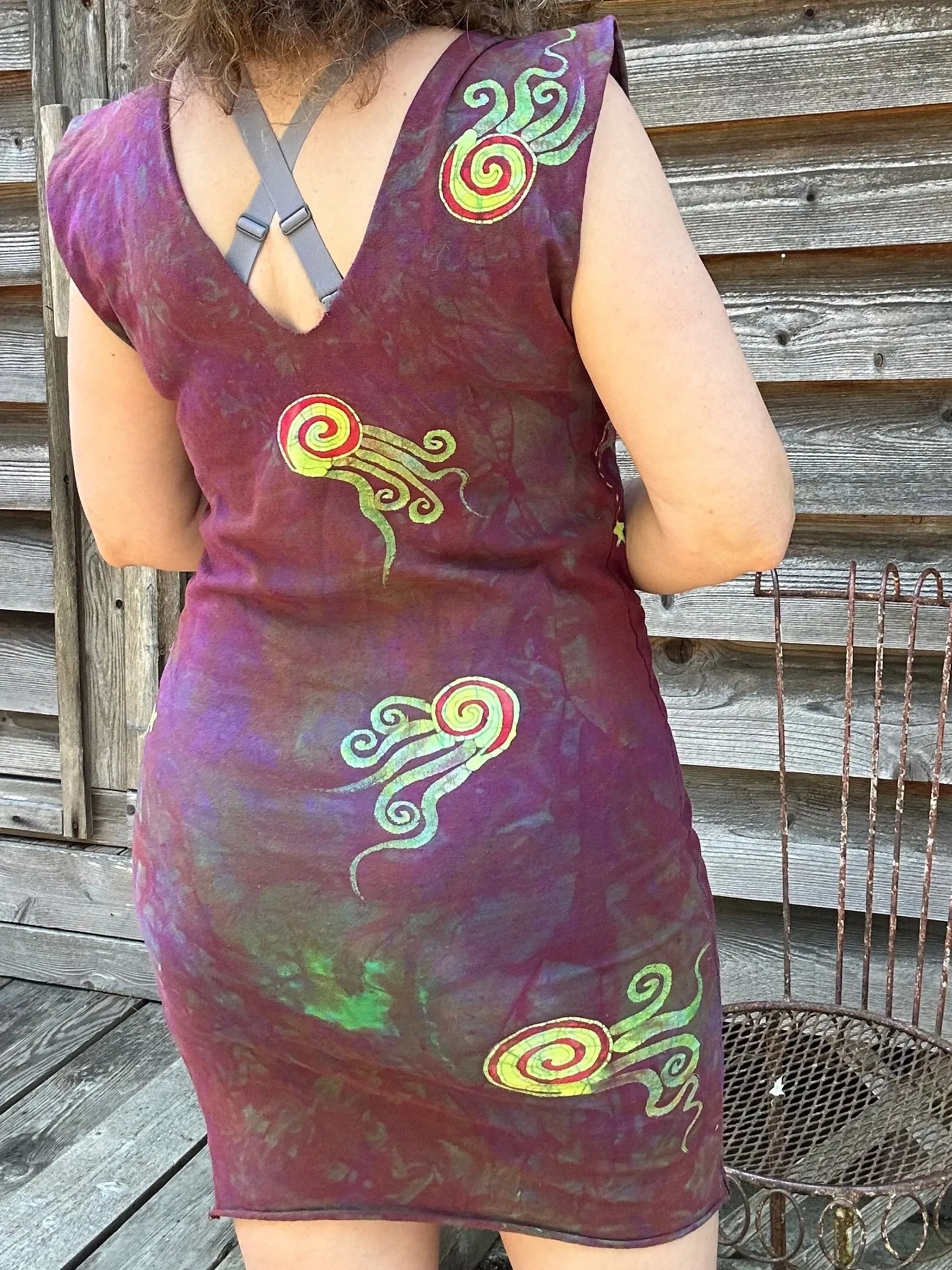 Sunrise Sunset Tribal Dance Tube Dress - Sale Basket - One Size