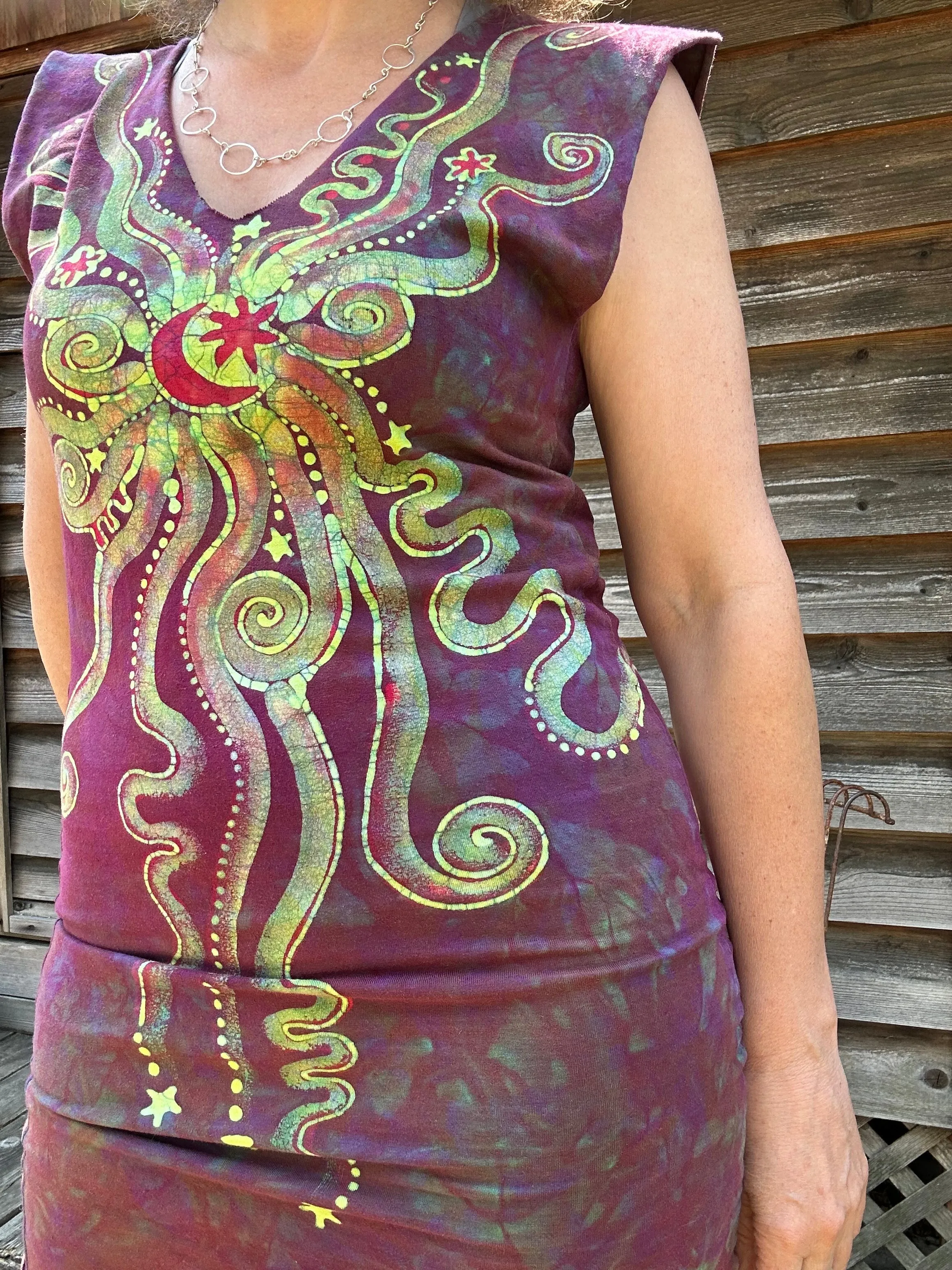 Sunrise Sunset Tribal Dance Tube Dress - Sale Basket - One Size