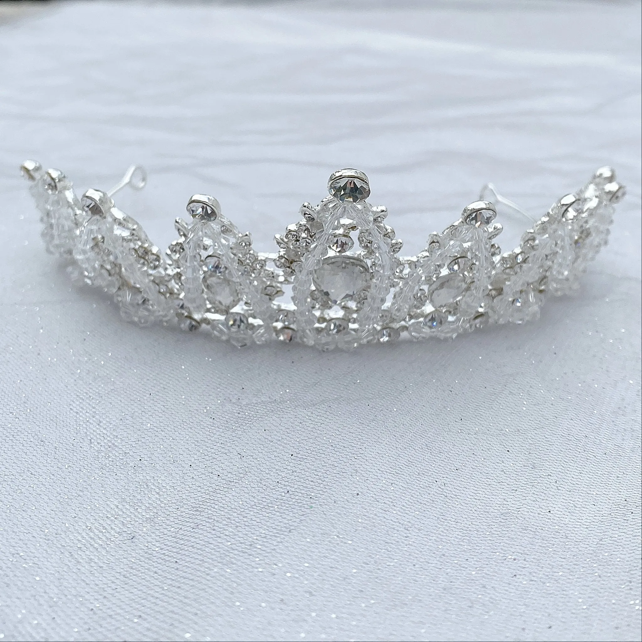 Tiara with Crystal and Diamante