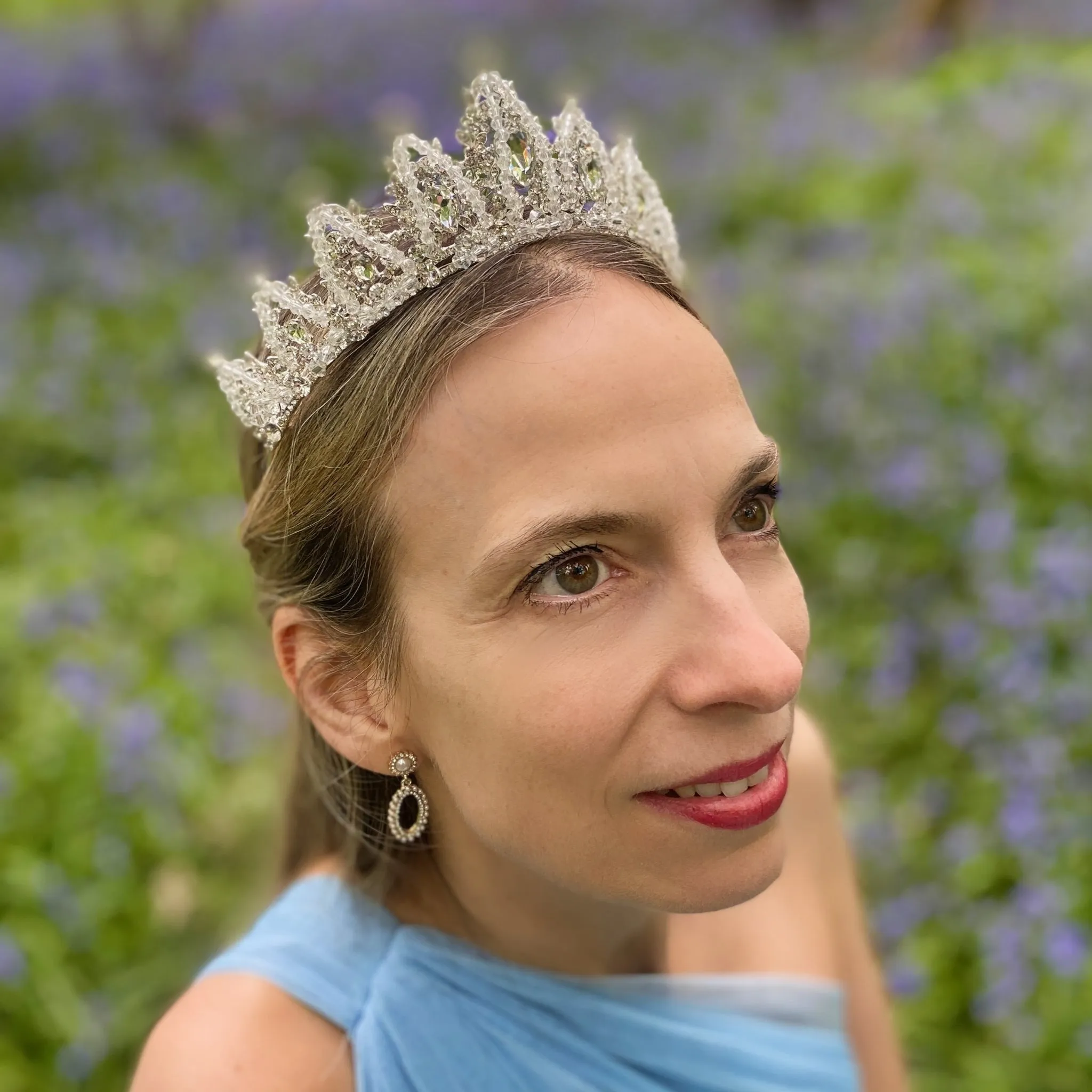 Tiara with Crystal and Diamante