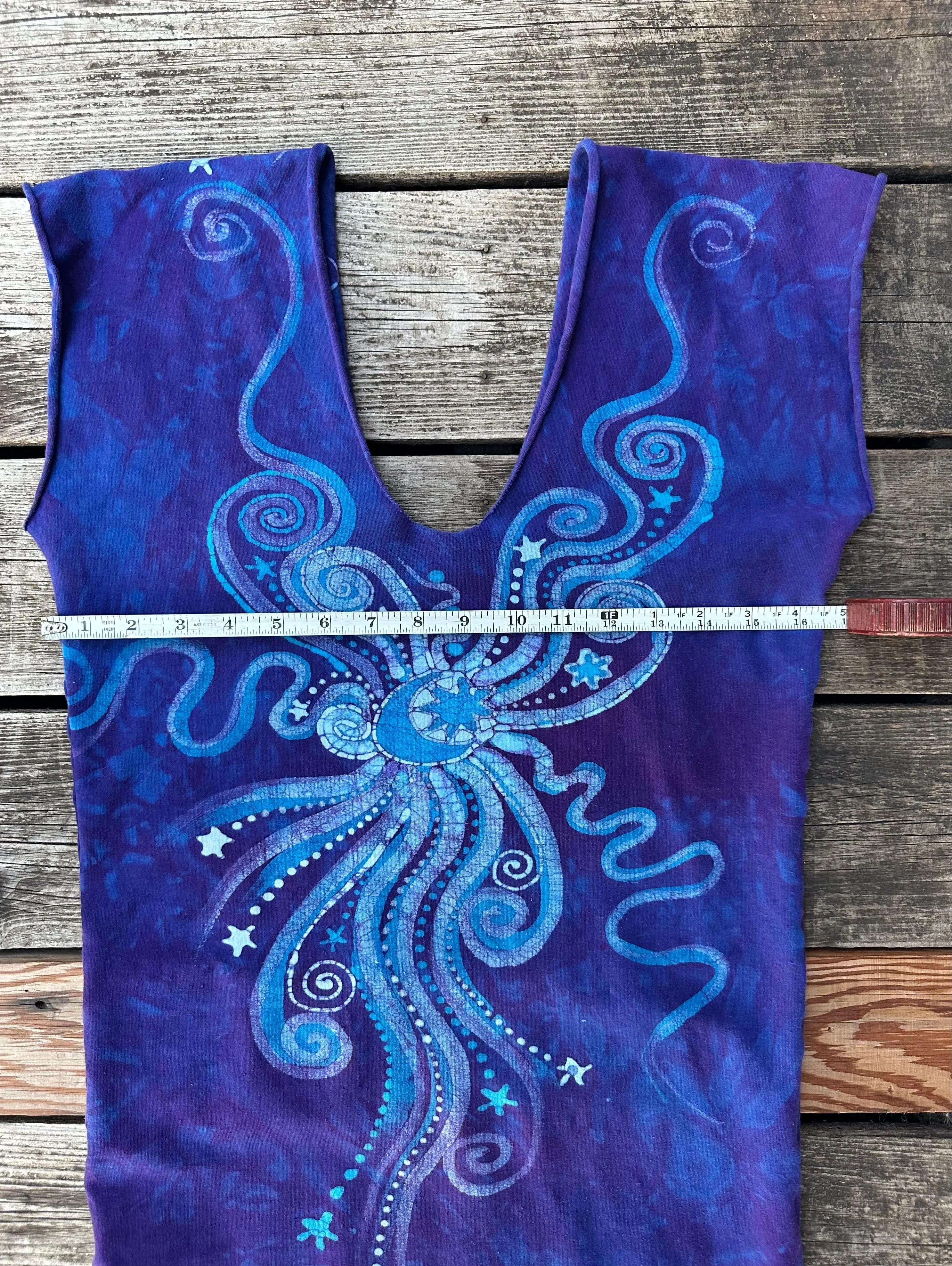 Wisteria Bliss Tribal Stretchy Tube Batik Dress
